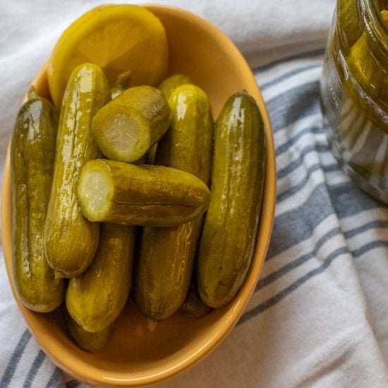 Turkish Pickled Cucumber