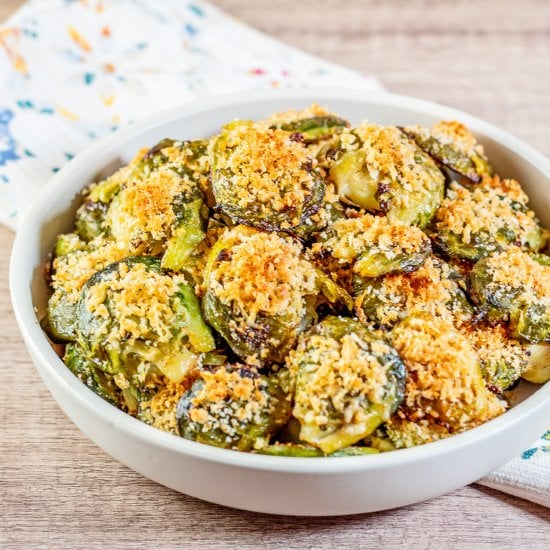 Crispy Smashed Brussel Sprouts