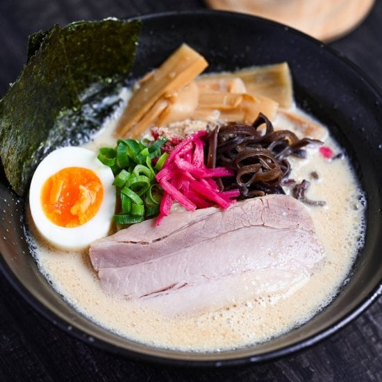 10 Minute Cheat Tonkotsu Ramen