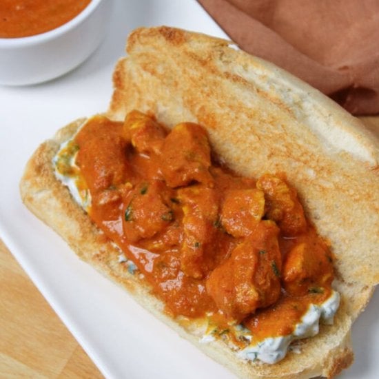 Butter Chicken Sandwich