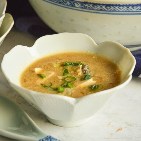 Chinese hot and Sour Soup