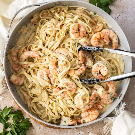 Creamy Prawn Pasta