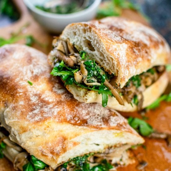 Mushroom Sandwich