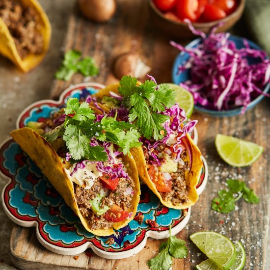 Cauliflower Mince Tacos
