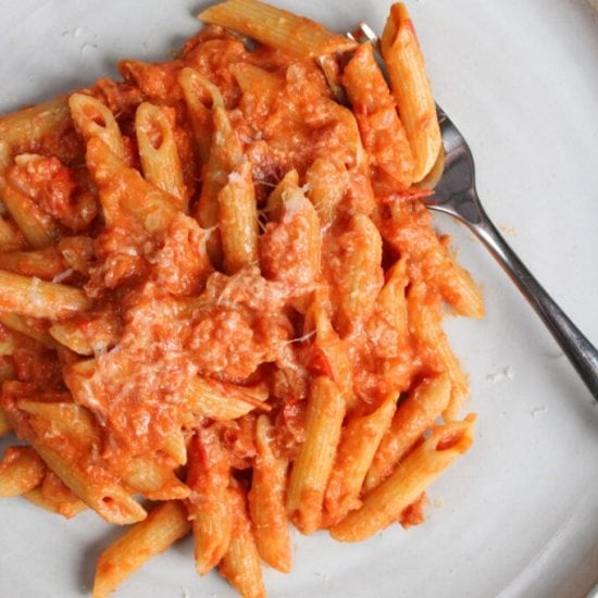 Penne Alla Vodka With Bacon