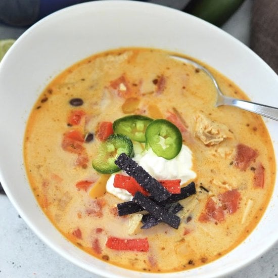 Low-Carb Chick-Fil-A Tortilla Soup