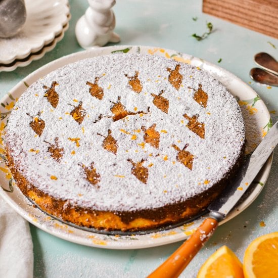Carrot Orange Torta Caprese