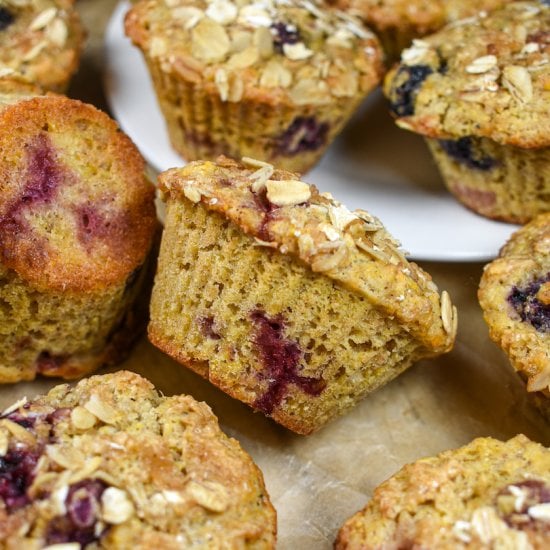 Mixed Berry Muffins