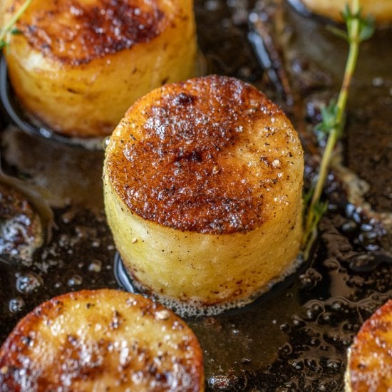 Fondant Potatoes