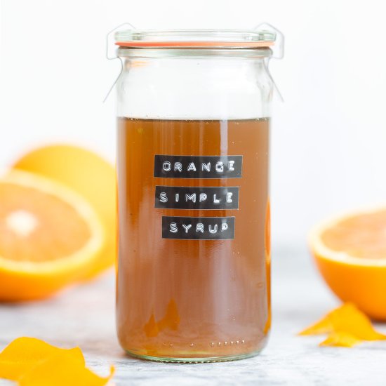 Orange Simple Syrup