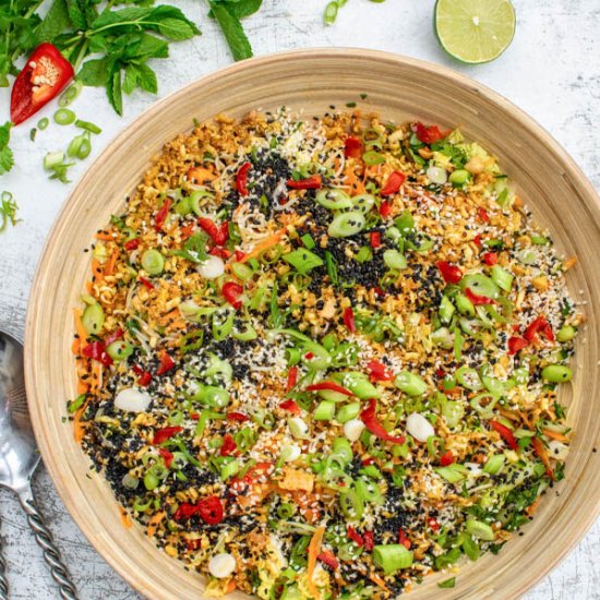 Asian Vermicelli Noodle Salad