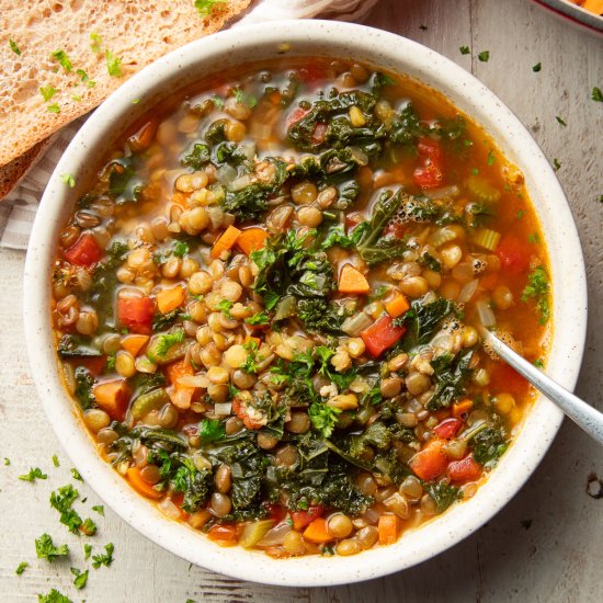 Lentil Kale Soup