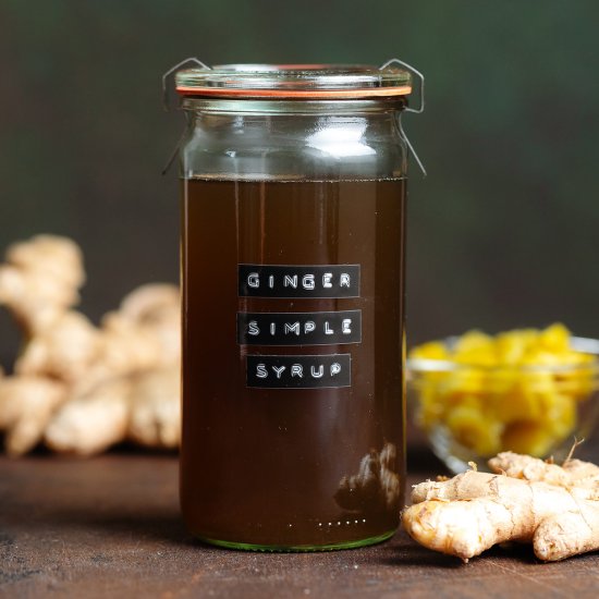 Ginger Simple Syrup