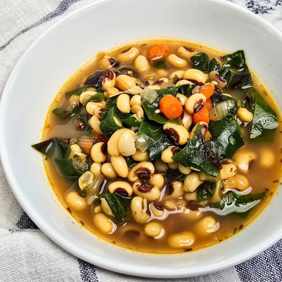 Black Eyed Peas with Greens