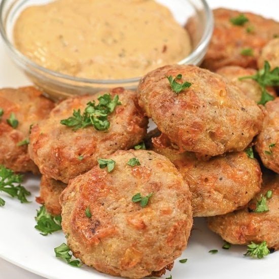 Keto Air Fryer Tuna Bites