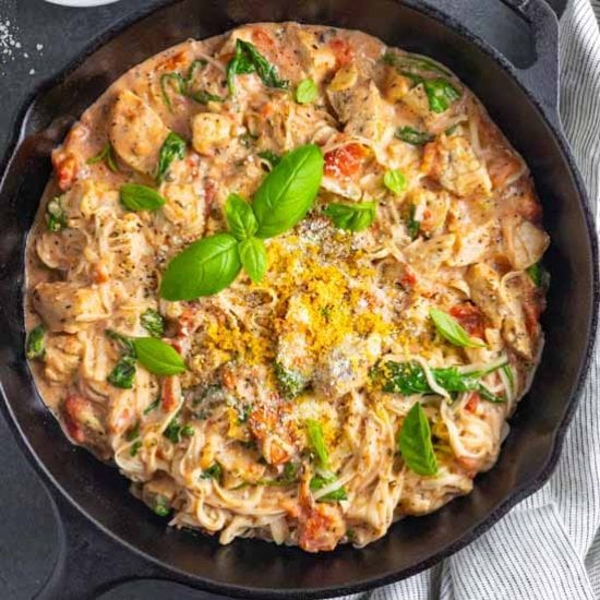 Marry Me Chicken Pasta