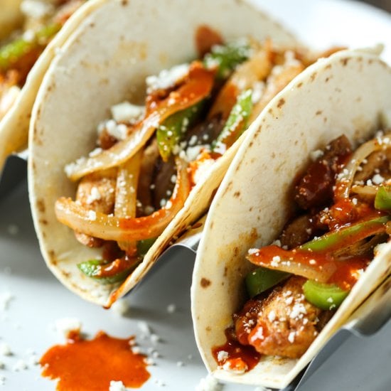 Chicken Fajita Tacos