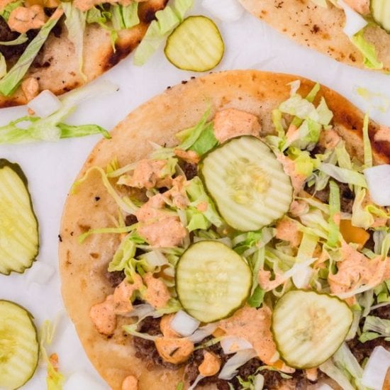 Big Mac Smash Tacos