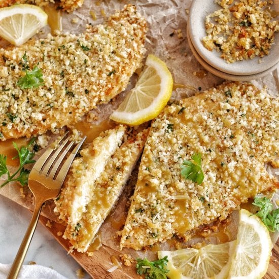 Honey Mustard Crusted Chicken