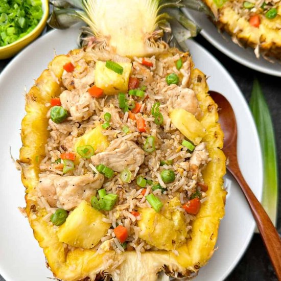 Pineapple Chicken Fried Rice