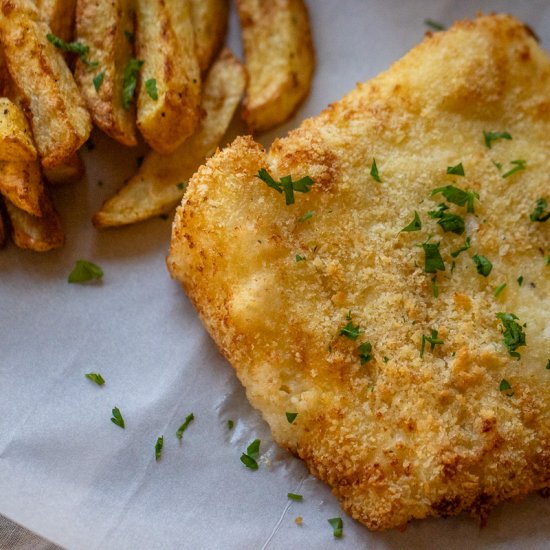 Air Fryer Fish and Chips