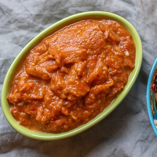 Red Pepper and Eggplant Dip