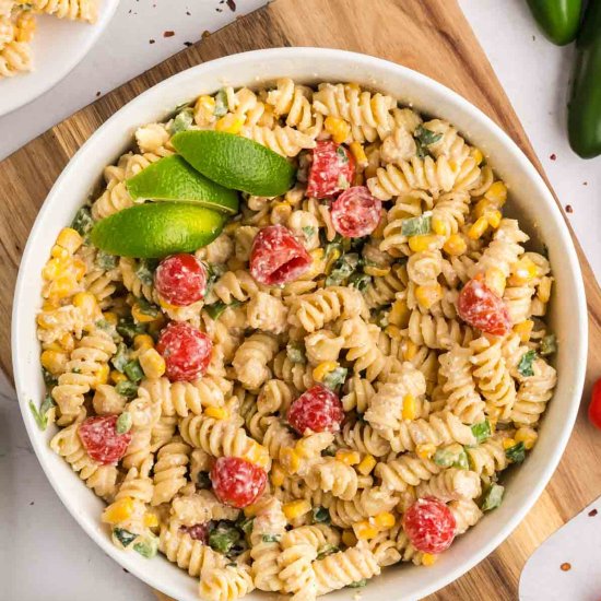 Mexican Street Corn Pasta Salad