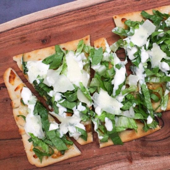 Caesar Salad Pizza
