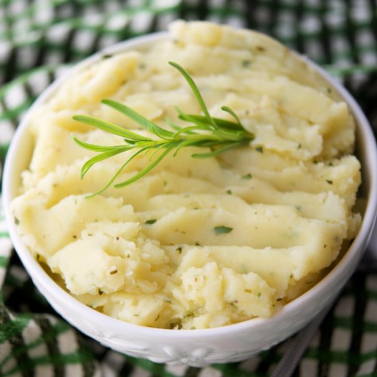Olive Oil Mashed Potatoes