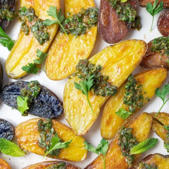 Crispy Fingerling Potatoes!