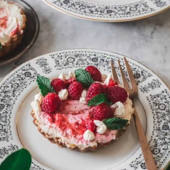 Keto Raspberry Cheesecake