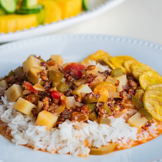 Vegetarian Cuban Picadillo