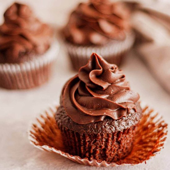 Chocolate Ganache with Cocoa Powder