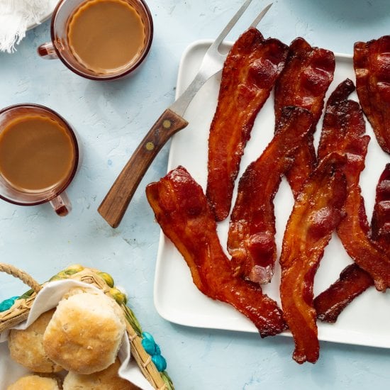 Maple and Brown Sugar Candied Bacon