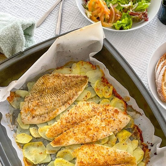 Sole Fish in the Oven