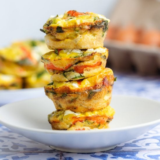 Smoked Salmon Egg Muffins