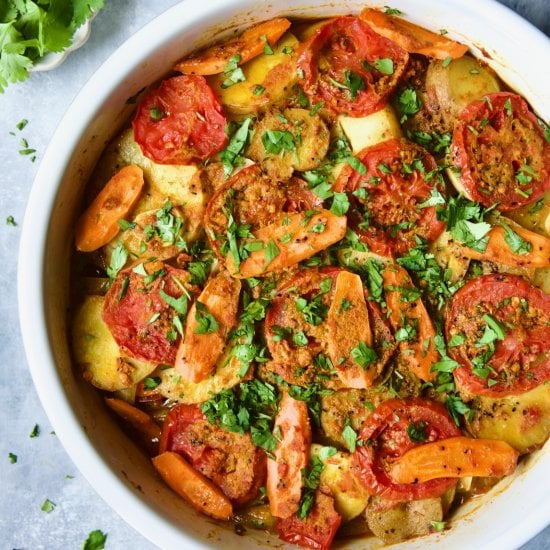 Moroccan Potato Tagine