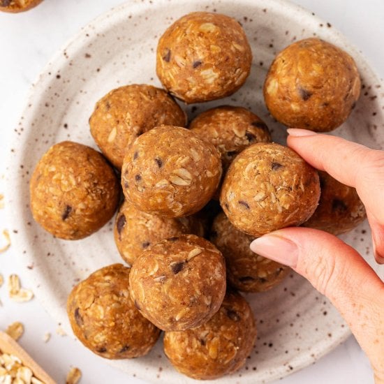 Oatmeal Cookie Energy Balls