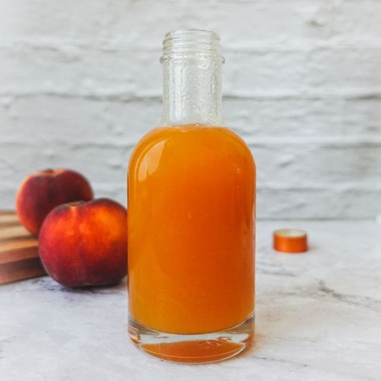 Easy Peach Syrup Recipe