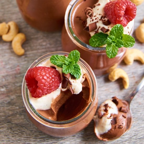 Easy Chocolate Protein Mousse