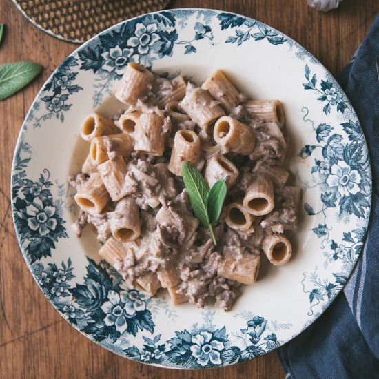 Creamy Ground Beef Pasta