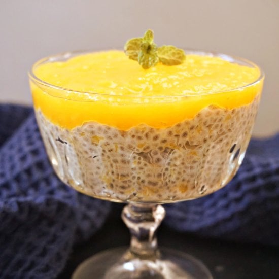Mango Chia Seed Pudding