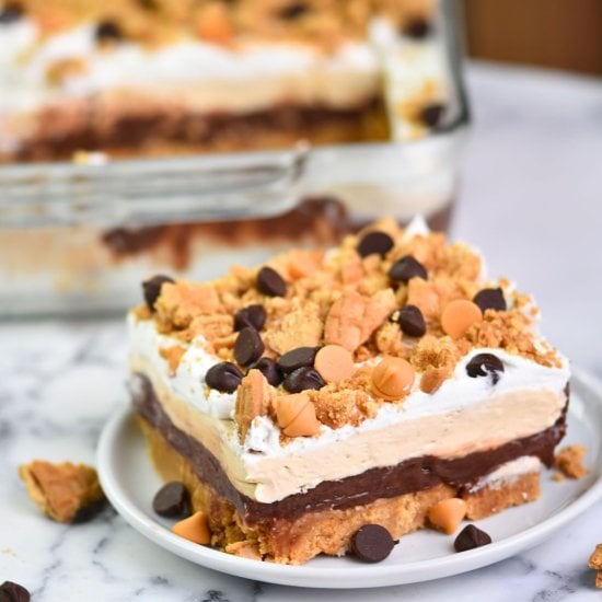 No Bake Chocolate PB Dessert