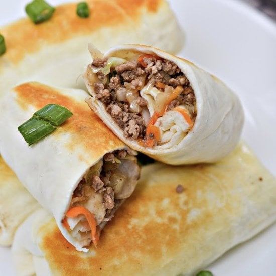 Keto Egg Roll Wraps