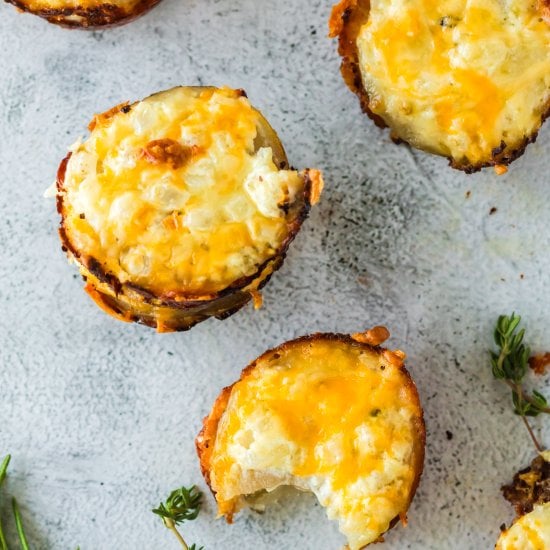 Au Gratin Potato Stacks
