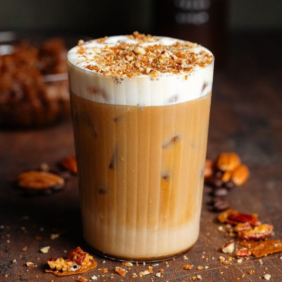 Pecan Crunch Oat Milk Latte