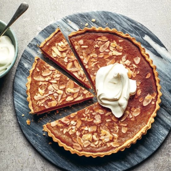 Butternut Squash & Orange Pie
