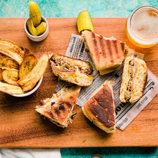 Cuban Sandwich with Pulled Pork