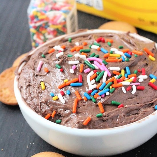 Cake Batter Fluff Dip