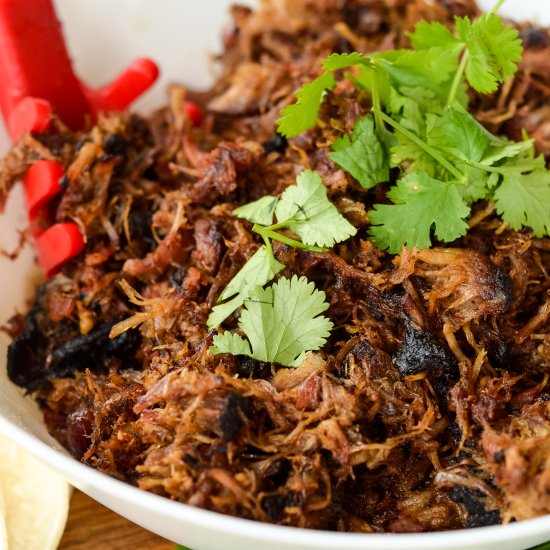 Pellet Grill Smoked Carnitas